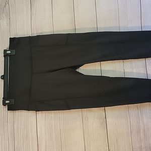 3/$30 - Spyder Black full length leggings workout pants Sz Large